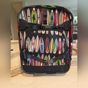 Surfboard Patterned Backpack